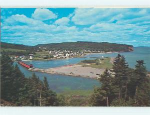 Unused Pre-1980 TOWN VIEW SCENE Alma New Brunswick NB p8236