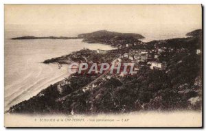 Old Postcard Beaulieu and Cap Ferrat Panoramic