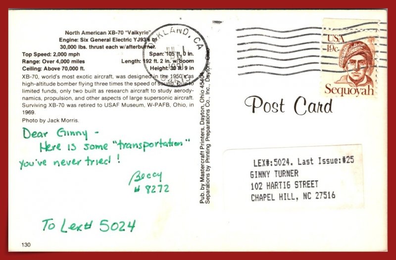 Exotic Aircraft - XB-70 Valkyrie - [MX-1009]