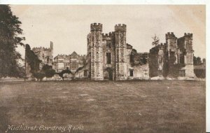 Sussex Postcard - Cowdray Ruins - Midhurst - Ref  2354A