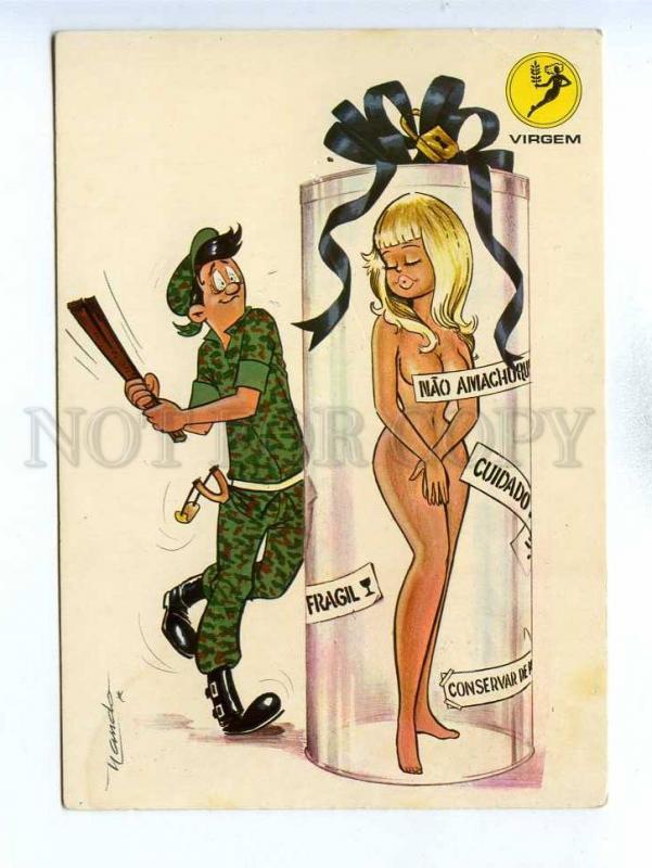 195774 ANGOLA Hunter girl in sending by NANDO ZODIAC PinUp