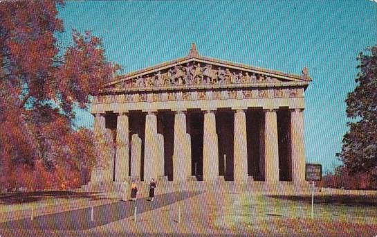 The Parthenon Centennial Park Nashville Tennessee 1958