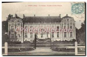 Postcard Old Sorel Le Chateau Facade