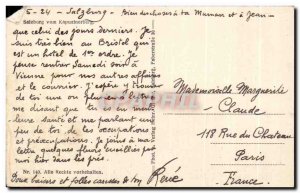 Postcard Old Salzburg vom Kapuzinerberg