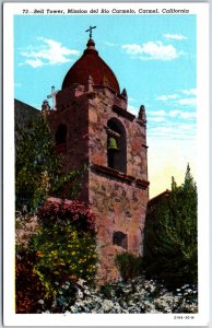 VINTAGE POSTCARD MISSION DEL RIO CARMELIO AT CARMEL CALIFORNIA