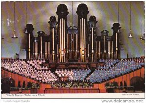 World Famous Tabernacle Choir And Organ Salt Lake City Utah 1977