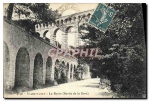 Postcard Old Roquefavour Road Station Exit