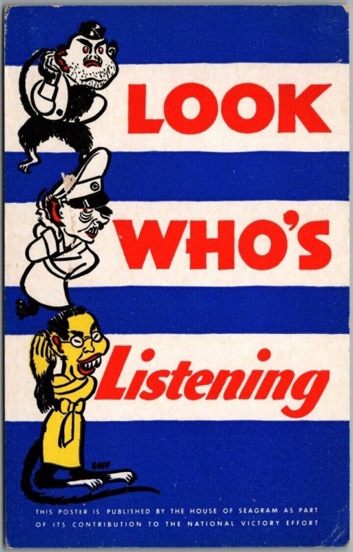 vintage-1940s-wwii-patriotic-poster-art-postcard-look-who-s-listening