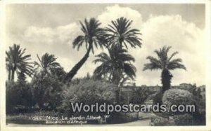 Real Photo - Le Jardin Albert Nice, France, Carte, Unused 