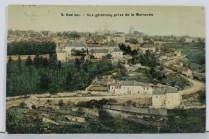 France Avallon Vue Generale prise de la Morlande Panoramic c1907 Postcard L14