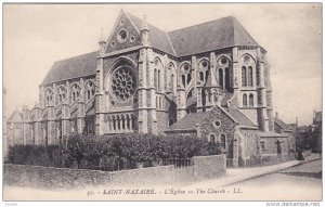 SAINT NAZAIRE, Loire Atlantique, France, 1900-1910's; The Church
