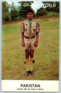 c1968's Pakistan Scouts Of The World Boy Scout Of America Youth Vintage Postcard