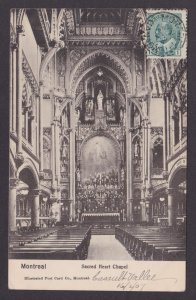 Postcard, CANADA, Montreal, Sacred Heart Chapel