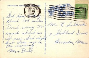 Vintage Ohio Postcard - Toledo - Walbridge Park