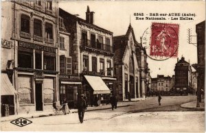 CPA BAR-sur-AUBE Rue Nationale Aube (100721)