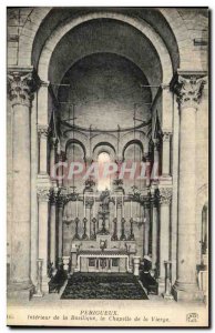 Old Postcard Perigueux Interior of the Basilica of the Virgin Chapel