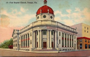 Florida Tampa First Baptist Church Curteich