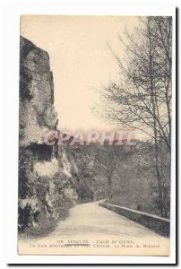 Avallon Old Postcard Vallee du Cousin A picturesque corner Claireau Bridge Ro...