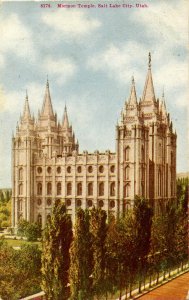 UT - Salt Lake City. Mormon Temple