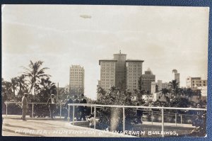 Mint USA Real Picture Postcard Miami Florida Huntington & Ingraham Building