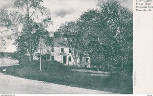 PAWTUCKET , Rhode Island, 1901-07 ; Daggett House, Memorial Park