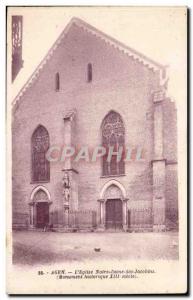 Old Postcard Agen L & # 39eglise Notre Dame des Jacobins