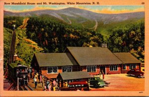 New Hampshire White Mountains New Marshfield House and Mount Washington