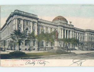 Pre-1907 LIBRARY Milwaukee Wisconsin WI A3180