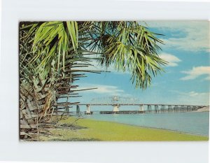 Postcard Bridge to Hilton Head South Carolina USA