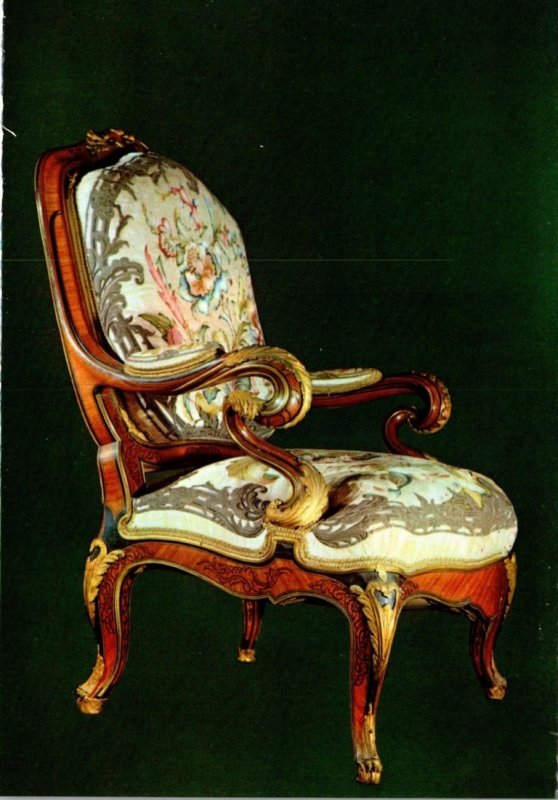 Spain Madrid Royal Palace Gasparini's Hall An Armchair