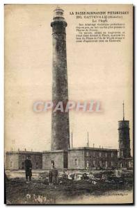 Old Postcard Gatteville Lighthouse