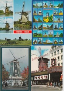 MILLS MOULINS 700 Modern postcards Mostly 1960-2000 (L5517)