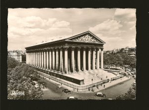 Paris Eglise de la Madeleine Chantal Real Photo Postcard