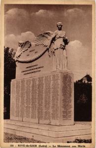 CPA RIVE-de-GIER - Le Monument aux Morts (578654)