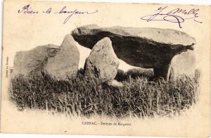 CPA CARNAC - Dolmen de Kergavat (205986)