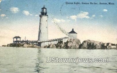 Graves Light, Boston Harbor - Massachusetts MA