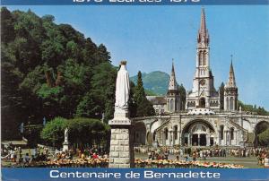 BF19994 lourdes centenaire de benadette   france front/back image