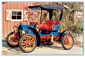 1990 1912 Brush Runabout Ludington Tire Service Shopping Center Vintage Postcard