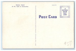 c1940's Choate's Truck Stop & Motel Gasoline Station Dalton Georgia GA Postcard