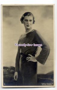 r1687 - Princess Marina of Greece Fiancee to Duke of Kent - postcard