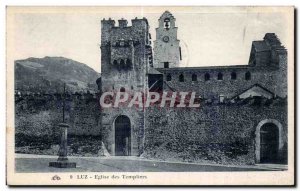 Old Postcard Luz Church Templar