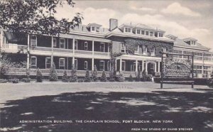 New York Fort Slocum Administration Building The Chaplain School Artvue