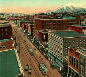 Vtg Postcard 1910s Butte Montana MT Looking West over Business Disctrict UNP