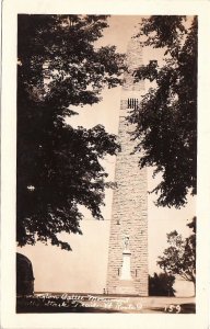 Postcard RPPC Bennington Battle Monument Molly Stark Trail VT