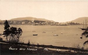 J13/ Southwest Harbor Maine RPPC Postcard c1910 Claremont Hotel  83