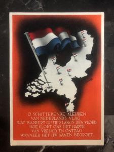 Mint Netherlands WW 2 Picture Patriotic Postcard Beautiful Colors...