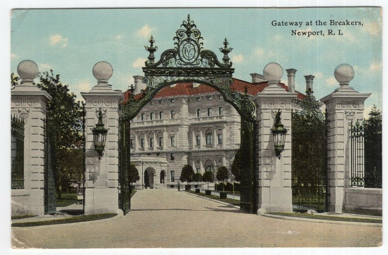 Newport, R.I., Gateway at the Breakers