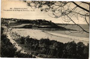 CPA PERROS-GUIREC-Vue générale de la Plage de TRESTRAOU (230601)