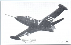 M-56708 Grumman Panther Jet Fighter US Navy Aircraft