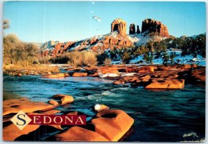 Postcard - Wintertime at Red Rock Crossing - Sedona, Arizona